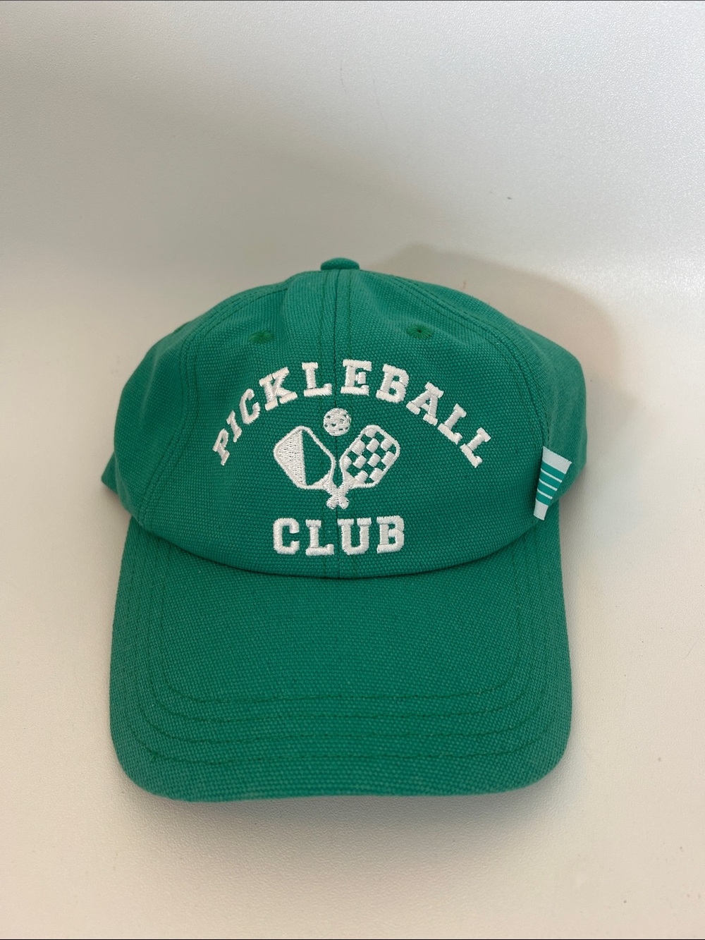 Pickleball Club Embroidered Green Cap 🧢
